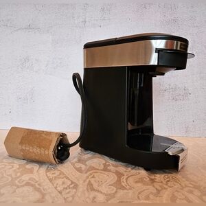 Hamilton Beach Commercial Deluxe 1 Cup Coffeemaker-Black/Stainless, New in Box